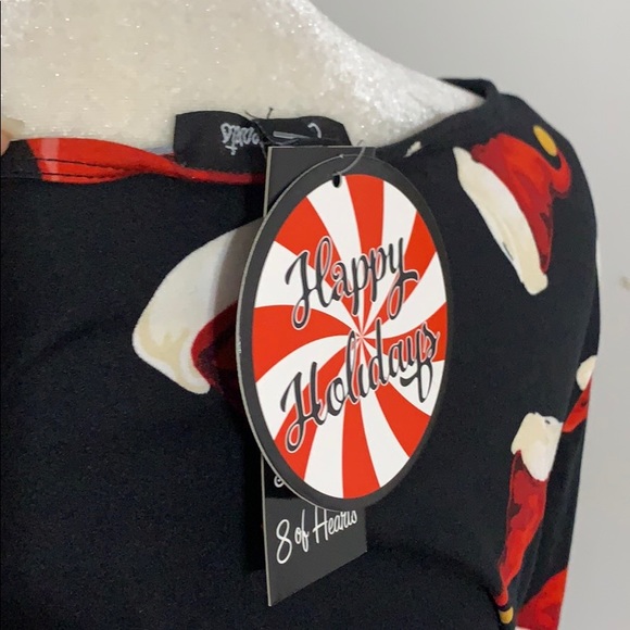 NWOT 8 of Hearts Ladies Christmas Hat Dress - Picture 7 of 15